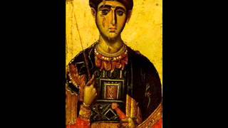 Saint Demetrios apolytikion English subtitles [upl. by Costin786]