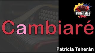 Cambiaré  Patricia Teherán  Con Letra Video Lyric [upl. by Eerehc]