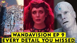 Wandavision Ep 9 Every Detail You MISSED  ComicVerse [upl. by Ithaman]