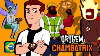 A ORIGEM DO CHAMBATRIX   BEN 10 AU CHAMBATRIX   DUBLADO  14 [upl. by Yuri874]