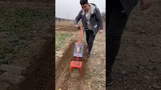 Electric weeder Weeding and furrowing machine TikTok helps farmers Multifunction micro🥶shortvideo [upl. by Kenimod702]