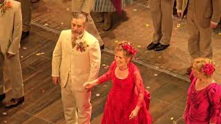 Hello Dolly Musical  London Palladium Curtain Call Imelda Staunton Andy Nyman Jenna Russell [upl. by Arhas]