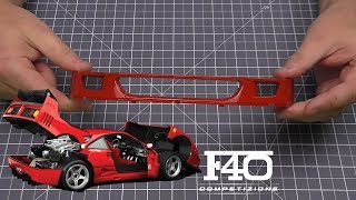 Build the Ferrari F40 Competizione  Part 1  Front Bumper and Grills [upl. by Neehsuan]