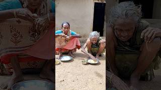 Village poor old grandma cooking Fishcurry Tribe people cooking [upl. by Madid]