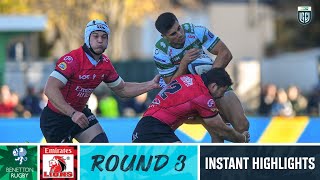 Benetton v Emirates Lions  Instant Highlights  Round 3  URC 202324 [upl. by Engapmahc]