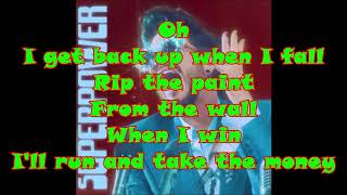 Adam Lambert  Superpower Lyrics [upl. by Macdermot]