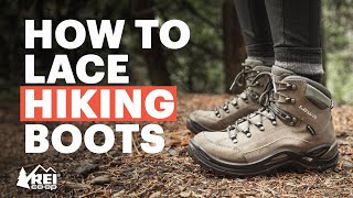 How to Lace Hiking Boots [upl. by Normandy72]