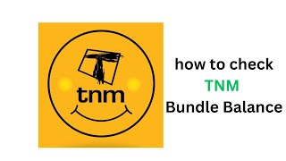 How to check TNM Bundle Balance step by step [upl. by Ahsirahc]