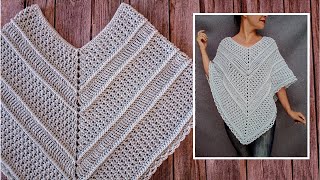 TEJE BUFANDA A CROCHET FÁCIL Y RÁPIDO [upl. by Argent523]