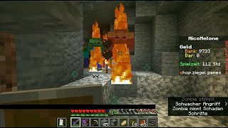 Die Zombeyarmee von Tobbss Admin 2 Minecraft ZiegelGames [upl. by Yeleek]