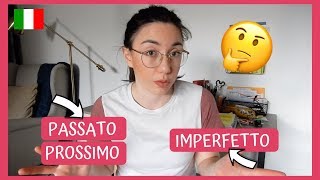 Italian Past Tenses Imperfetto and Passato Prossimo whats the difference ita audio [upl. by Franny846]