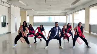 Oo Antava Oo Oo Antava DANCE CHOREOGRAPHY BY  NITIN VILLKURUP  FROM MOVIE PUSHPA Allu arjun [upl. by Fregger703]