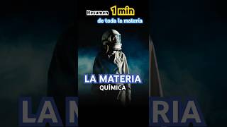 Introducción a la MATERIA  QUÍMICA ciencia química exámenes medicina [upl. by Oehsen764]