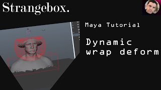 Maya Wrap deforming for quicker Nmesh simulation [upl. by Eerak]