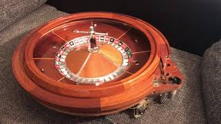 Novomatic NH265 casino roulette wheel powered by Arduino Uno [upl. by Ahsaeit]