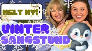 Molly og Mi ☃️ Vintersangstund ☃️ Barnesanger på norsk [upl. by Pincas]