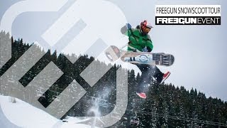 Freegun Snowscoot Tour  2014 World Finals [upl. by Merilee]