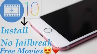 How to install CinemaBox on iOS 10 for free moviesNO JAILBREAK NO COMPUTER [upl. by Aineg]