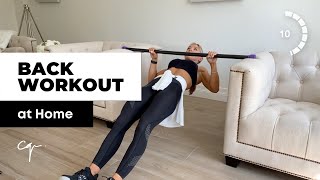 Back Workout at Home  Inverted Rows [upl. by Emile]