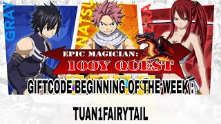 Epic Magician 100y Quest  Giftcode of the week latest giftcodeCode mới đầu tuần cho anh em nè [upl. by Atinuj725]