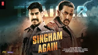 Singham Again  Official Trailer  Ajay Devgn  Akshay Kumar  Salman Khan  Rohit Shetty Singham 3 [upl. by Emil]