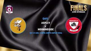 LIVE QAFL QUALIFYING FINAL  Aspley v Morningside [upl. by Ratna]