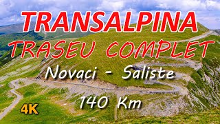 Transalpina  Traseu complet Novaci  Saliste 4K [upl. by Antin13]