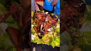 seafood lobstering lobster foodie orangelobster food [upl. by Nemrak738]