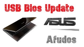 How To Flash Netbook bios with a usb drive AFUDOS Asus HD [upl. by Rehnberg193]