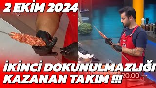 MasterChef Dokunulmazlık Oyunu Kim Kazandı  2 Ekim 2024 [upl. by Atiuqehc]