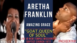 Aretha Franklin  Amazing Grace  Live  New Temple Missionary Baptist Church 1972  REACTION VIDEO [upl. by Pietrek]