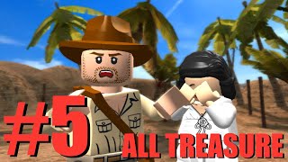 LEGO Indiana Jones The Original Adventures 100  Pursuing The Ark 15 All Collectibles [upl. by Atiuqes]