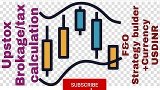 upstox brokerage calculator futures and options strategy builder including currencyUSDINR [upl. by Rutter]