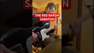 🎸 SABATON  THE RED BARON BASS COVER [upl. by Norreg411]