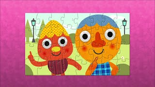 One Little Finger Noodle amp Pals Super Simple Songs puzzle [upl. by Veljkov528]