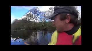 Kayaking the river Forth from Aberfoyle to Stirling [upl. by Idnym]