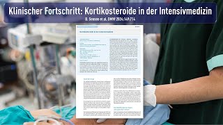 Klinischer Fortschritt Kortikosteroide in der Intensivmedizin [upl. by Blaseio400]