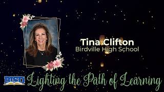 Tina Clifton Birdville High Teacher of the Year 2024 [upl. by Novert]