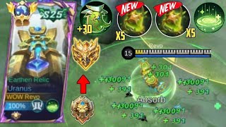 GLOBAL URANUS NEW BUILD 2024 FOR HEAL HACK AND UNLI SHIELD HP🤯🔥 THIS BUILD IS TOTALLY BROKEN  MLBB [upl. by Aenel]