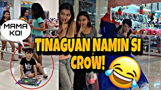 TINAGUAN NAMIN SI CROW SA MALL [upl. by Hnaht]