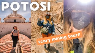 Potosi amp scary silver mine tour ⛏ Bolivia travel vlog [upl. by Assyram408]