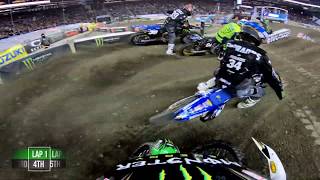 GoPro Adam Cianciarulo 250 Main Event Highlights 2019 Monster Energy Supercross from Seattle [upl. by Sivi]