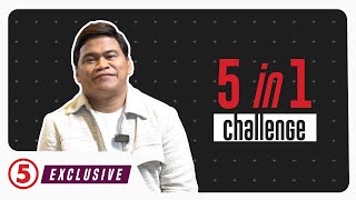 EXCLUSIVE  5IN1 CHALLENGE WITH OGIE DIAZ [upl. by Ileyan794]