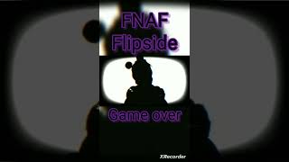 FNAF flipside Game Over animation fridaynightfunkin [upl. by Bohun771]