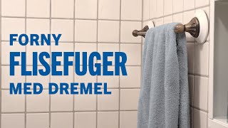 Slik fornyer du flisefuger med Dremel [upl. by Menken]