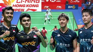 CarnandoMaulana INA VS LeeYang TPE  Round Of 16 Badminton Hongkong Open 2024 [upl. by Kowalski]