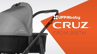 UPPAbaby Cruz  From Birth [upl. by Yorztif]