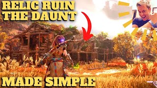 Horizon Forbidden West  The Daunt Relic Ruins Guide door code key location [upl. by Isaacson161]