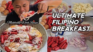 ULTIMATE FILIPINO BREAKFAST  MUKBANG PHILIPPINES  TOL BULOY MUKBANG [upl. by Idnat471]