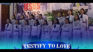 JMCIM  Testify To Love By Avalon  Youth amp Singles Choir  November 09 2024 [upl. by Racso]